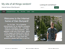 Tablet Screenshot of danodemano.com